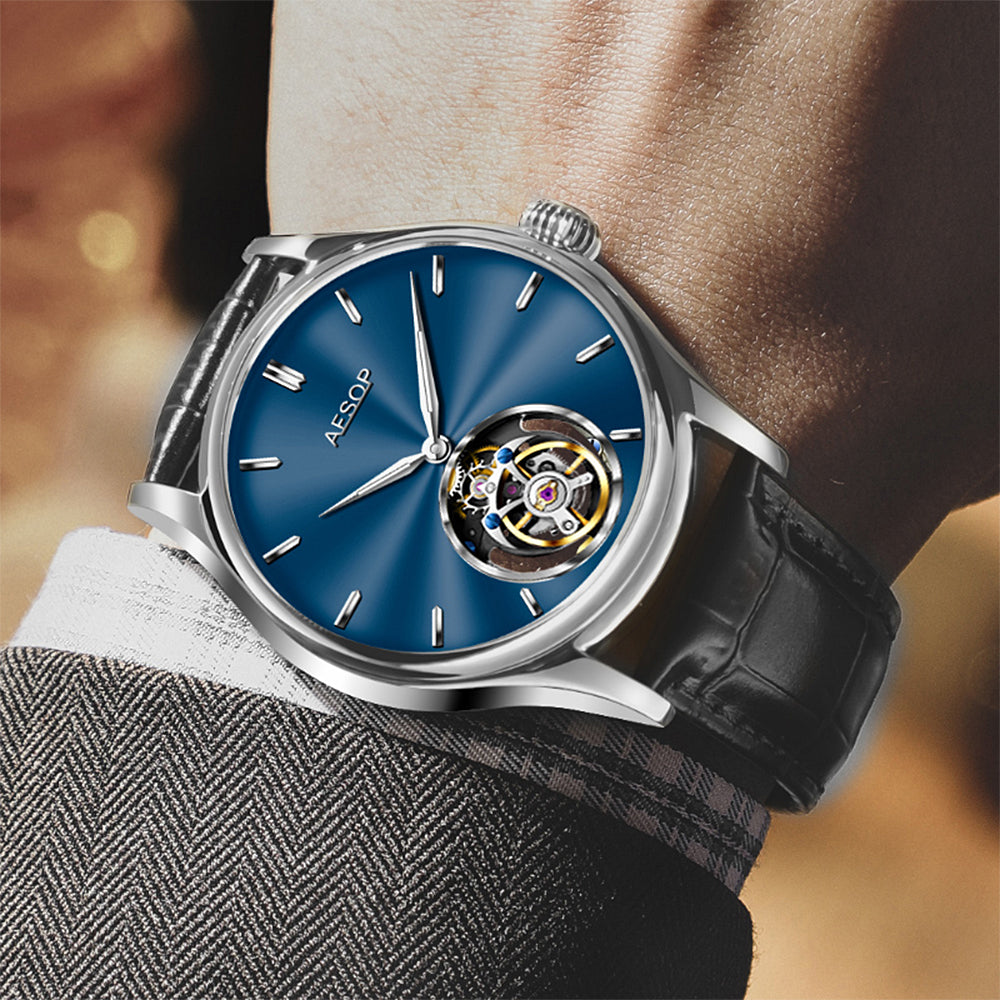 AESOP Original diamond tourbillon movement watch 7040