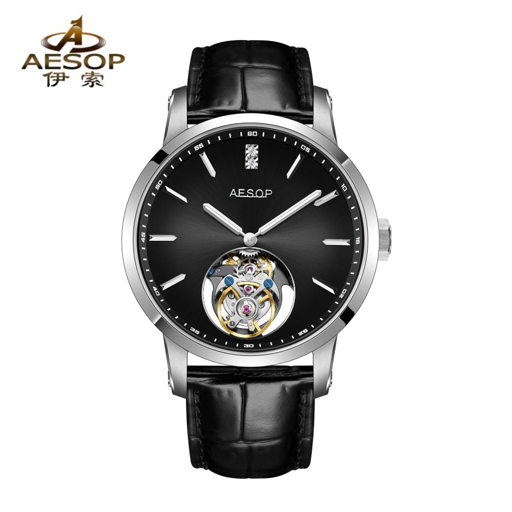 AESOP Original diamond tourbillon movement watch 7090