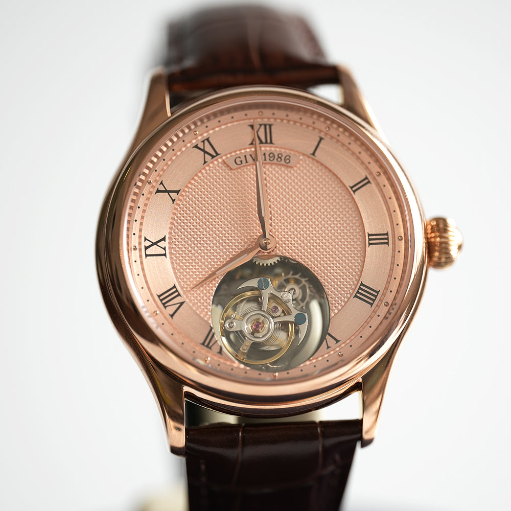 AESOP Rose Gold GIV Tourbillon Watch T09 Movement