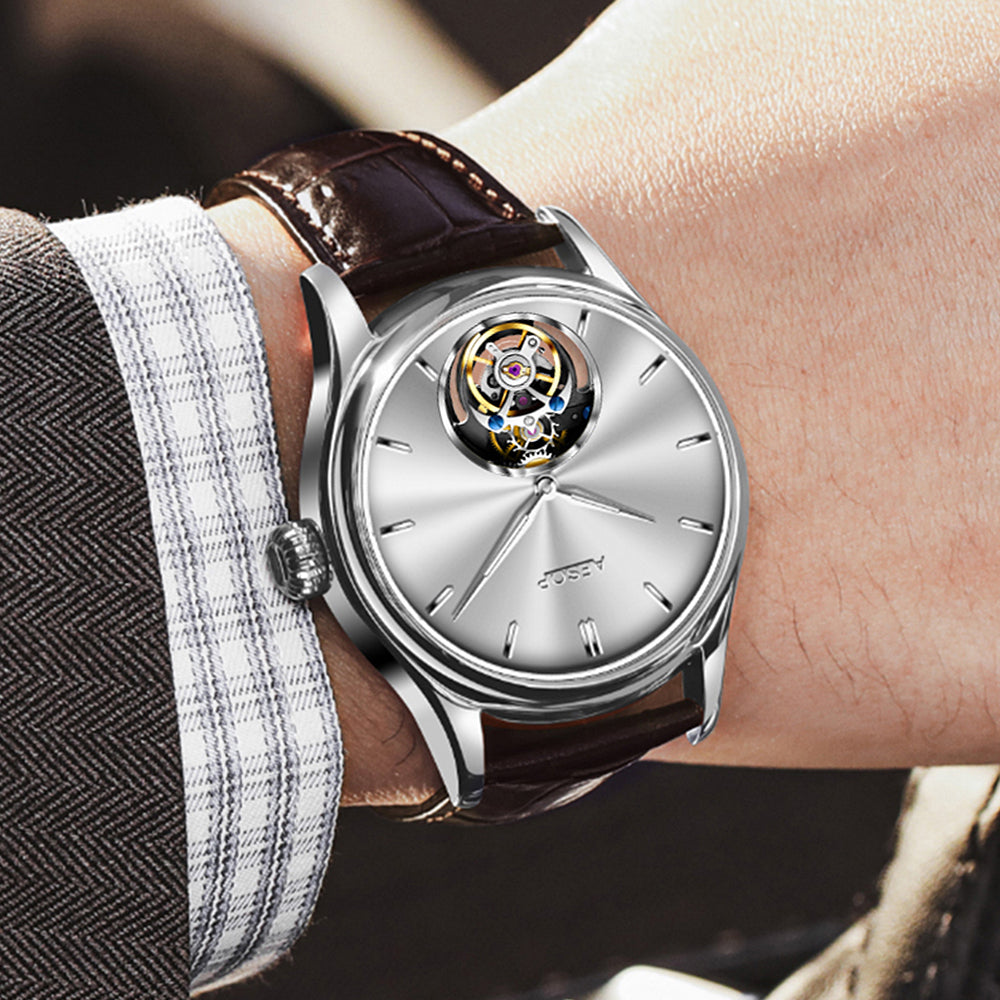 AESOP Original diamond tourbillon movement watch 7040