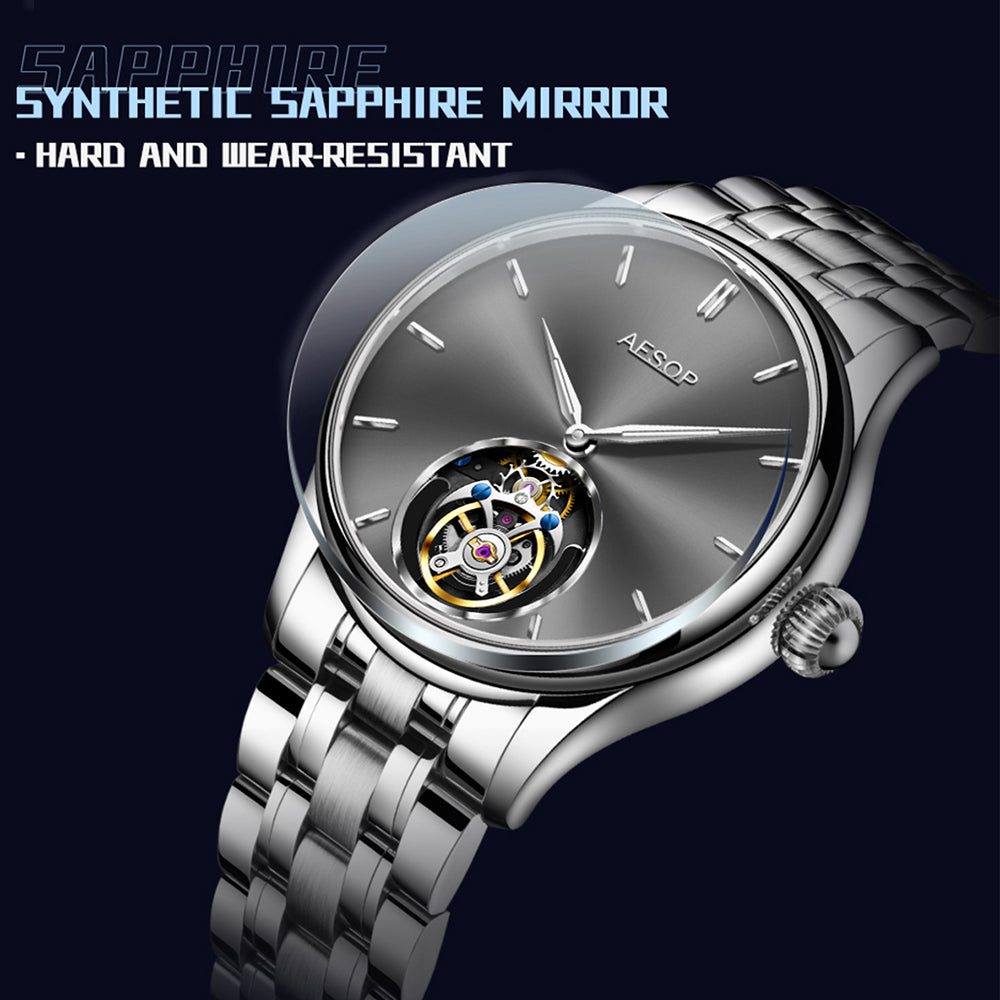 AESOP Original diamond tourbillon movement watch 7040