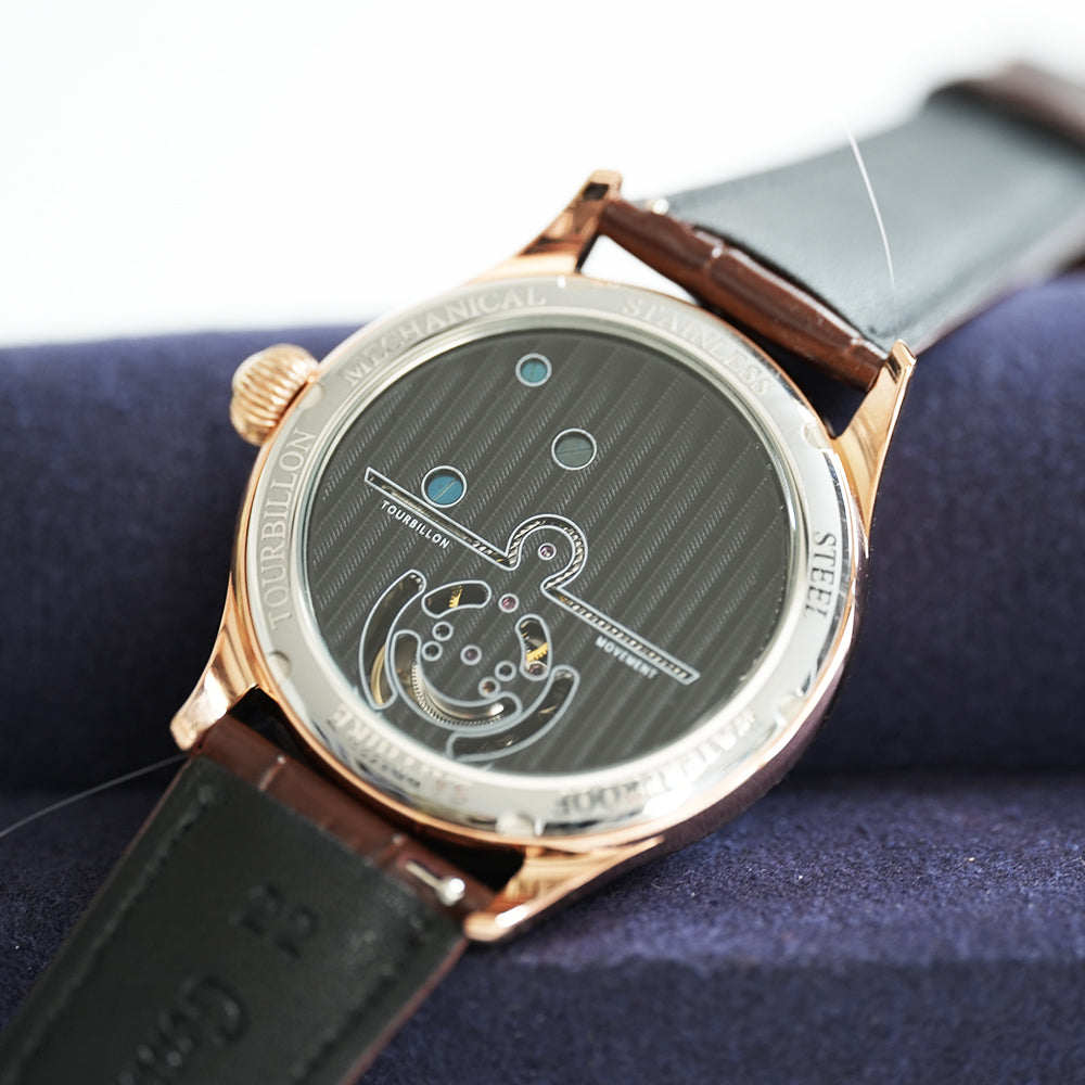 AESOP Rose Gold GIV Tourbillon Watch T09 Movement