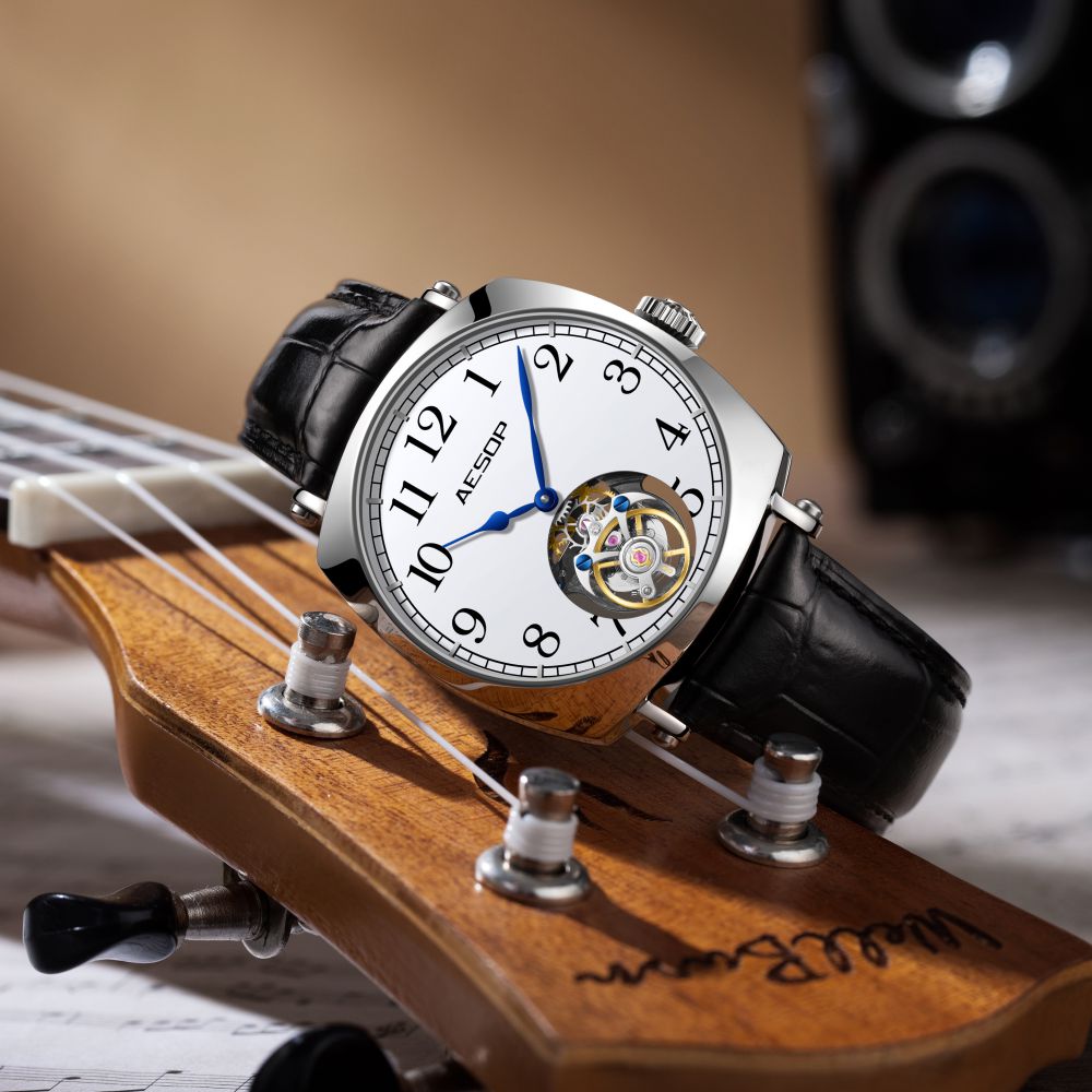 AESOP Original diamond tourbillon movement watch 7068