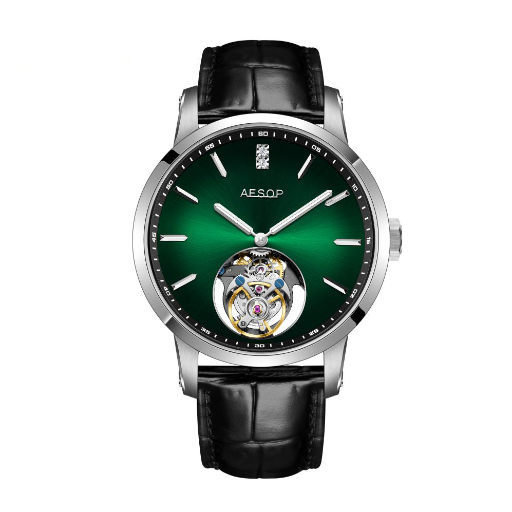 AESOP Original diamond tourbillon movement watch 7090