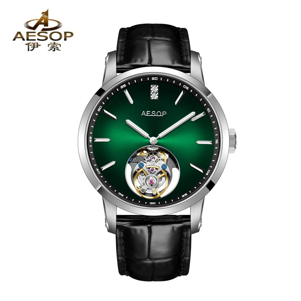 AESOP Original diamond tourbillon movement watch 7090
