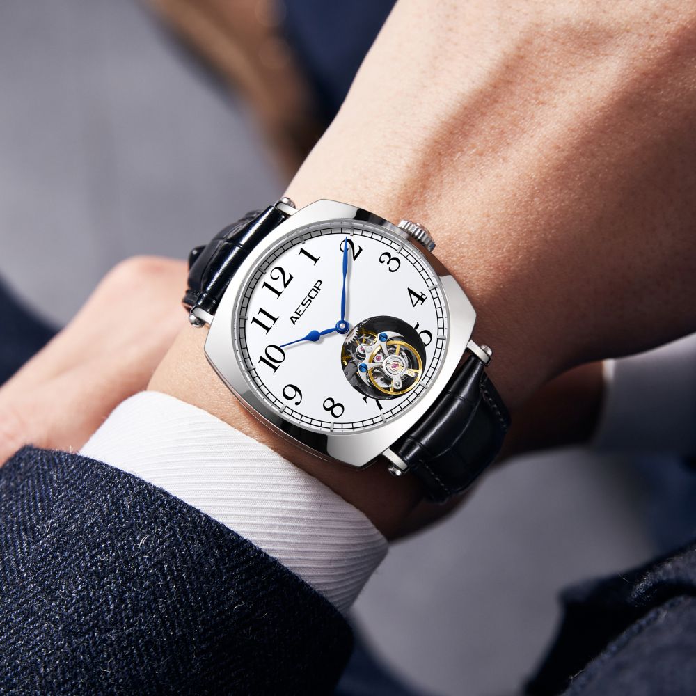 AESOP Original diamond tourbillon movement watch 7068