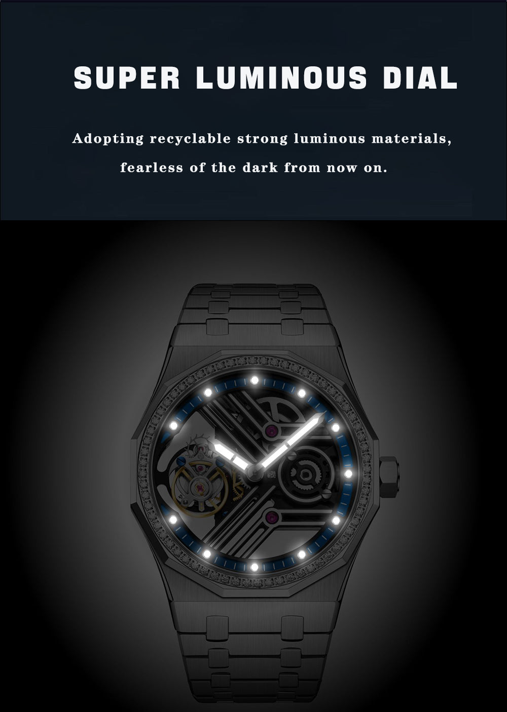 Aesop Original 9 Clock Crystal Tourbillon 7055