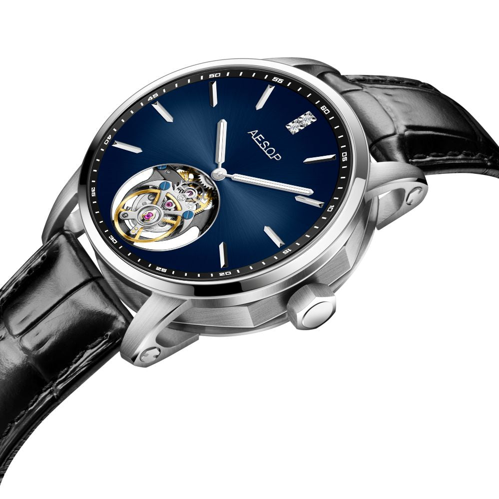 AESOP Original diamond tourbillon movement watch 7090