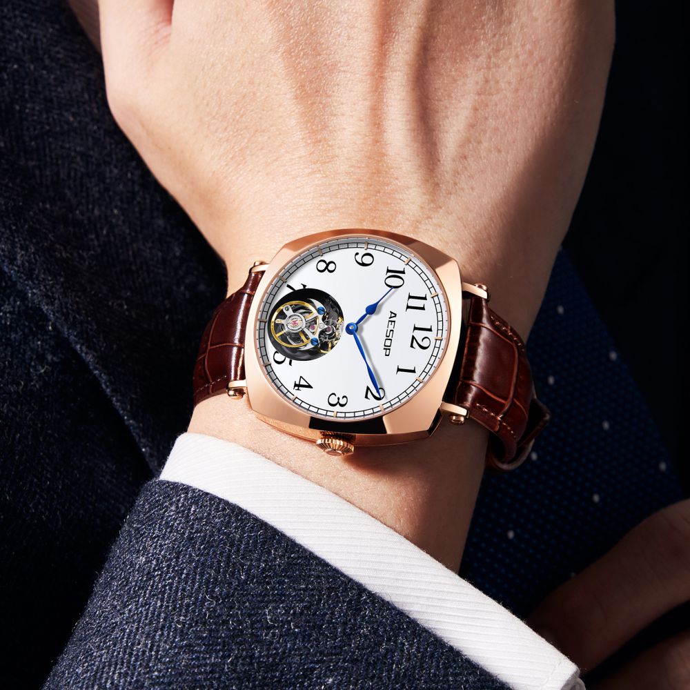 AESOP Original diamond tourbillon movement watch 7068