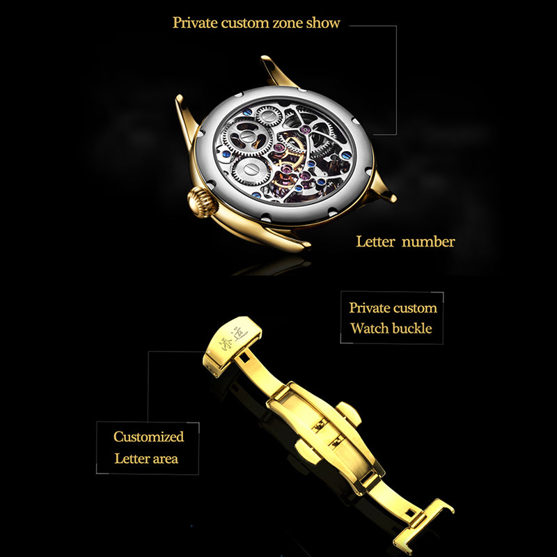 AESOP Full Crystal Dial Tourbillon Watch 7012