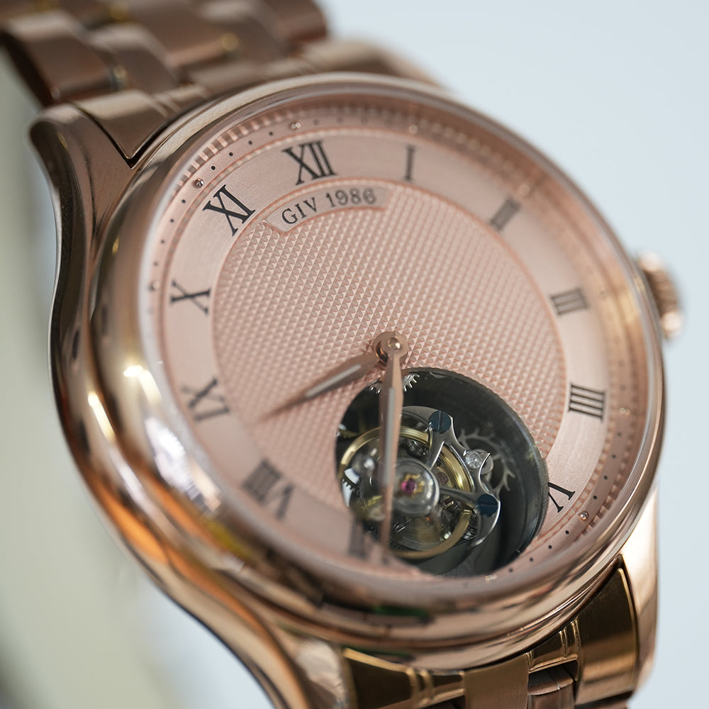 AESOP Rose Gold GIV Tourbillon Watch T09 Movement