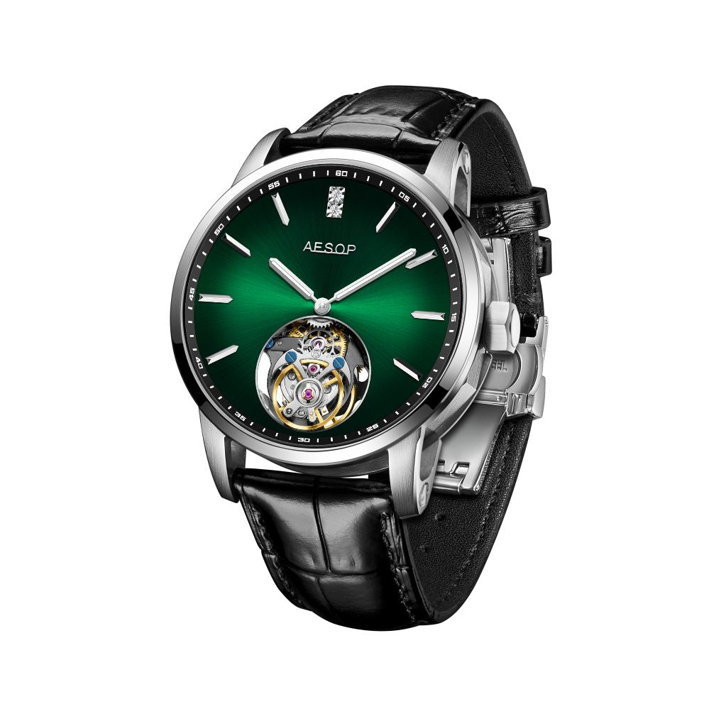 AESOP Original diamond tourbillon movement watch 7090