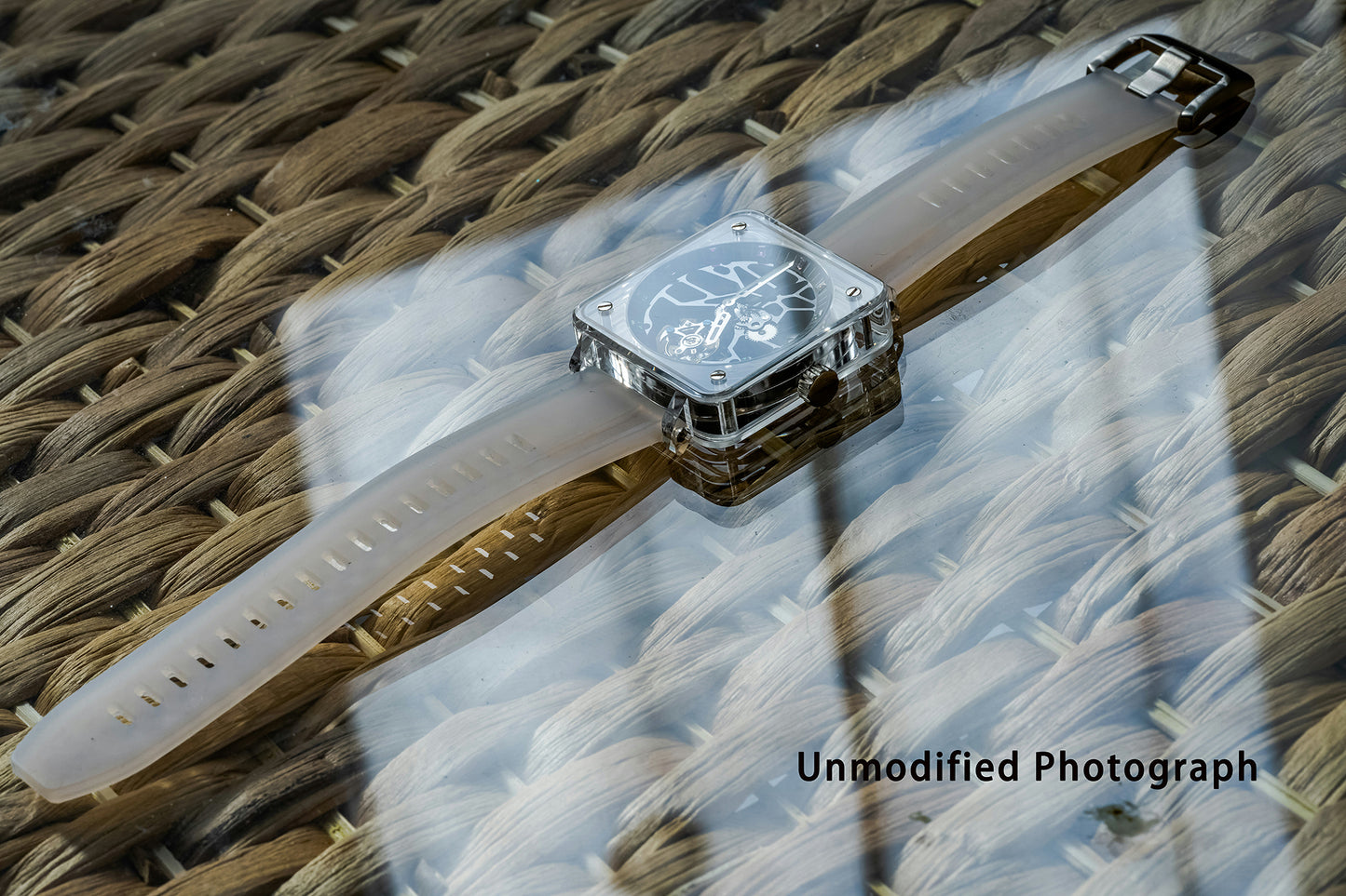 AESOP K9 Crystal Case Sapphire Mirror Tourbillon Watch 7058A
