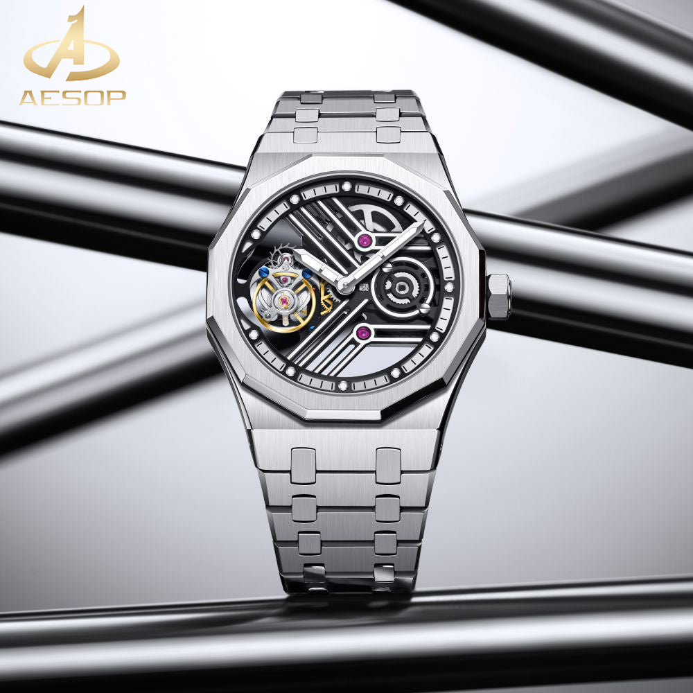 Aesop Original 9 Clock Crystal Tourbillon 7055