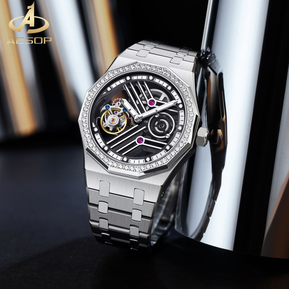 Aesop Original 9 Clock Crystal Tourbillon 7055