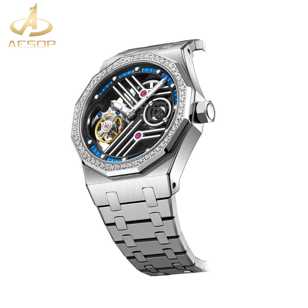 Aesop Original 9 Clock Crystal Tourbillon 7055