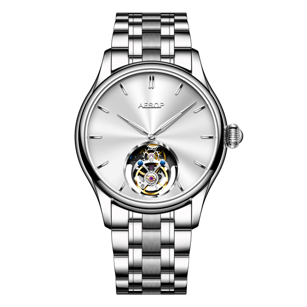 AESOP Original diamond tourbillon movement watch 7040