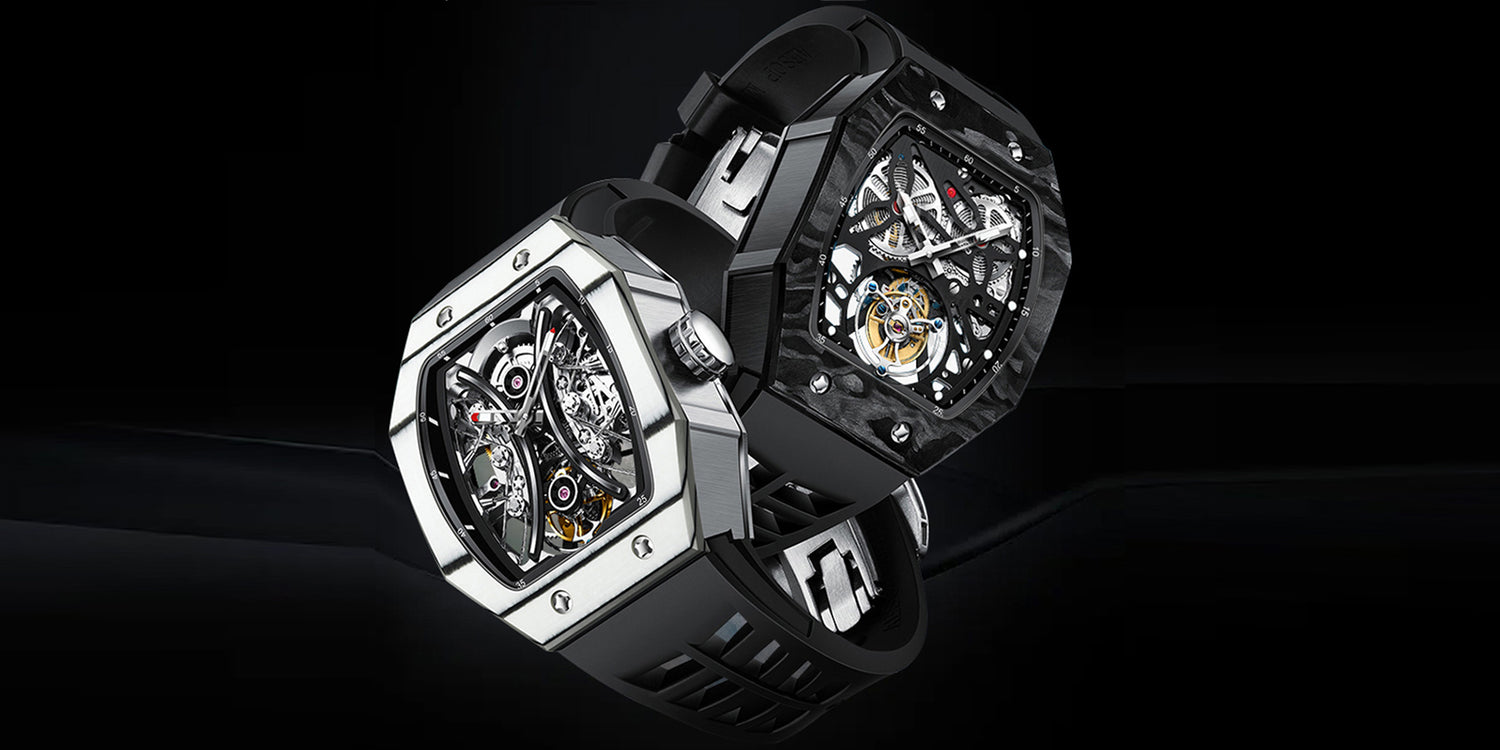 carbon fiber tourbillon watch 7036 7035