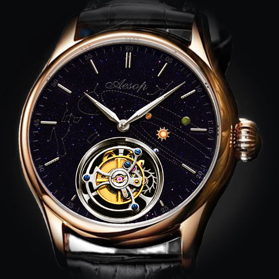 flying tourbillon watch 7025