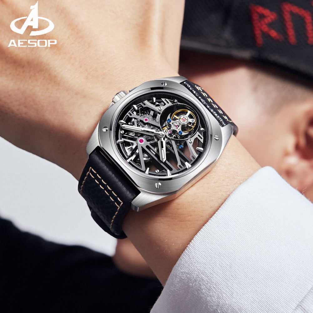AESOP Original Skeleton Tourbillon Watch 7067