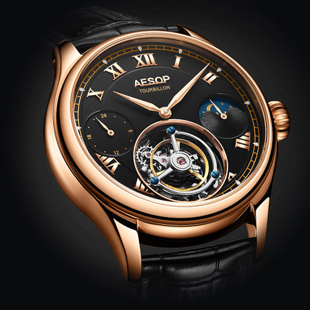 tourbillon clock watch 7020