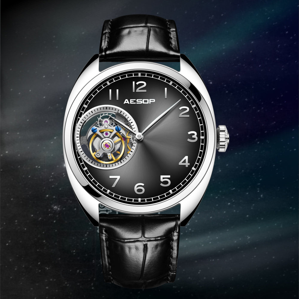AESOP 9 Clock Original Diamond Tourbillon Movement 7056