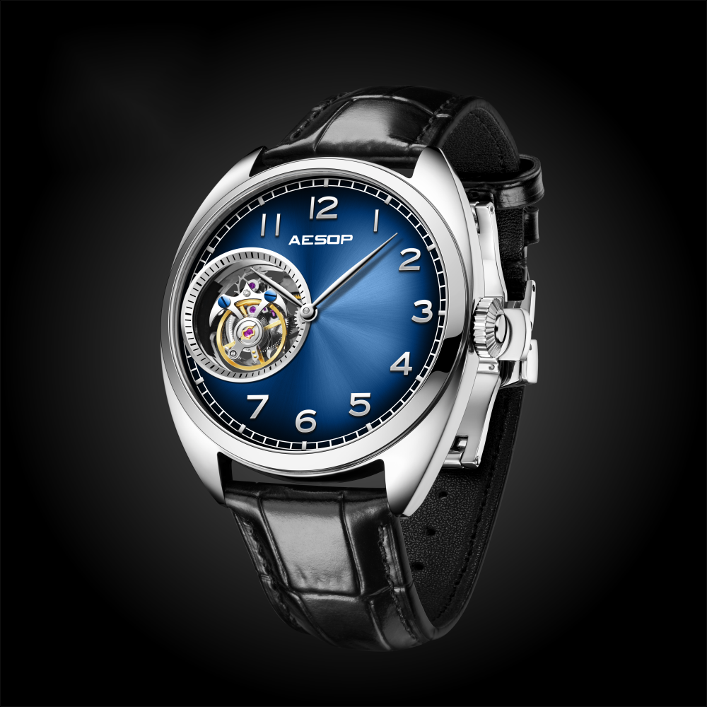 AESOP 9 Clock Original Diamond Tourbillon Movement 7056