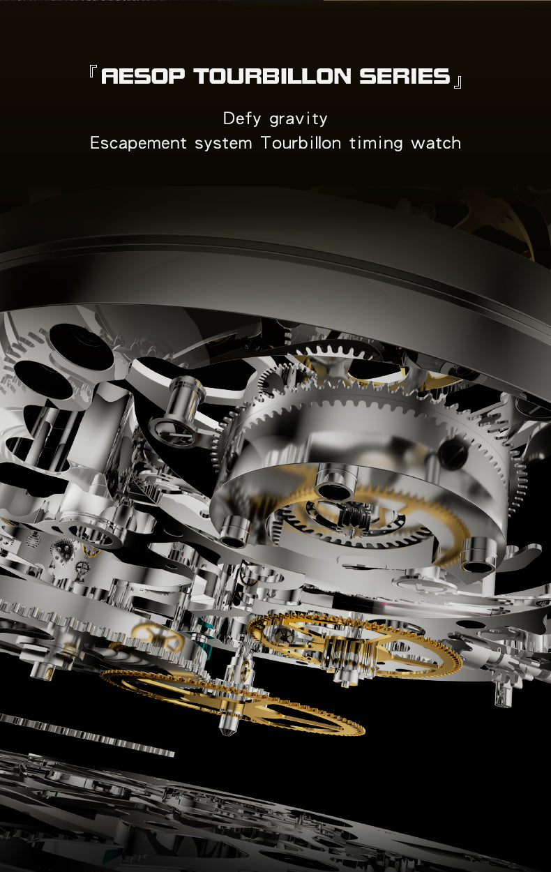 Aesop Original GMT Tourbillon Movement 7027