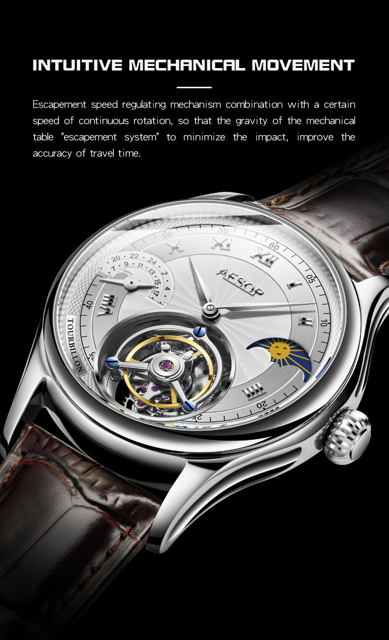 Aesop Original GMT Tourbillon Movement 7027