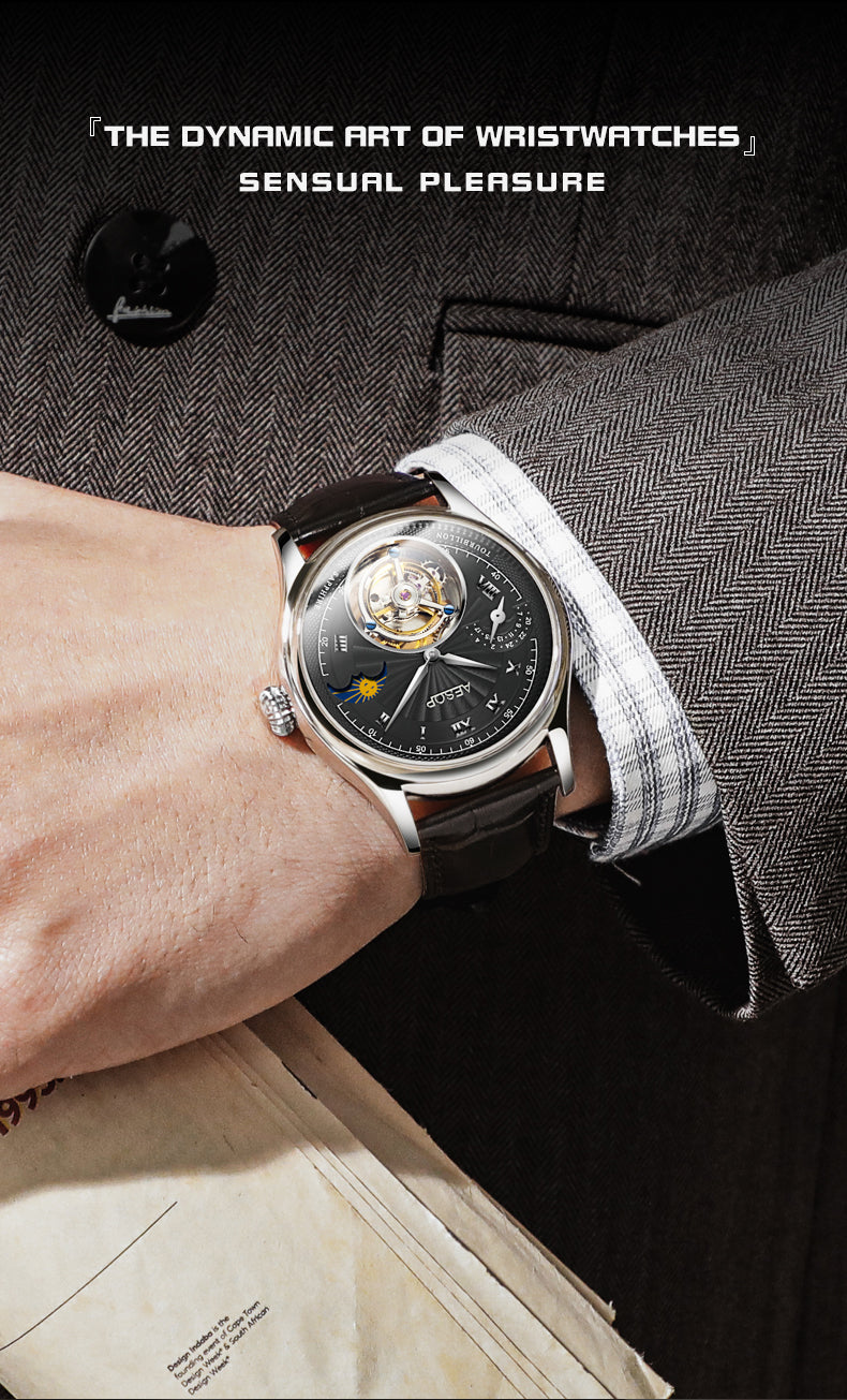 Aesop Original GMT Tourbillon Movement 7027