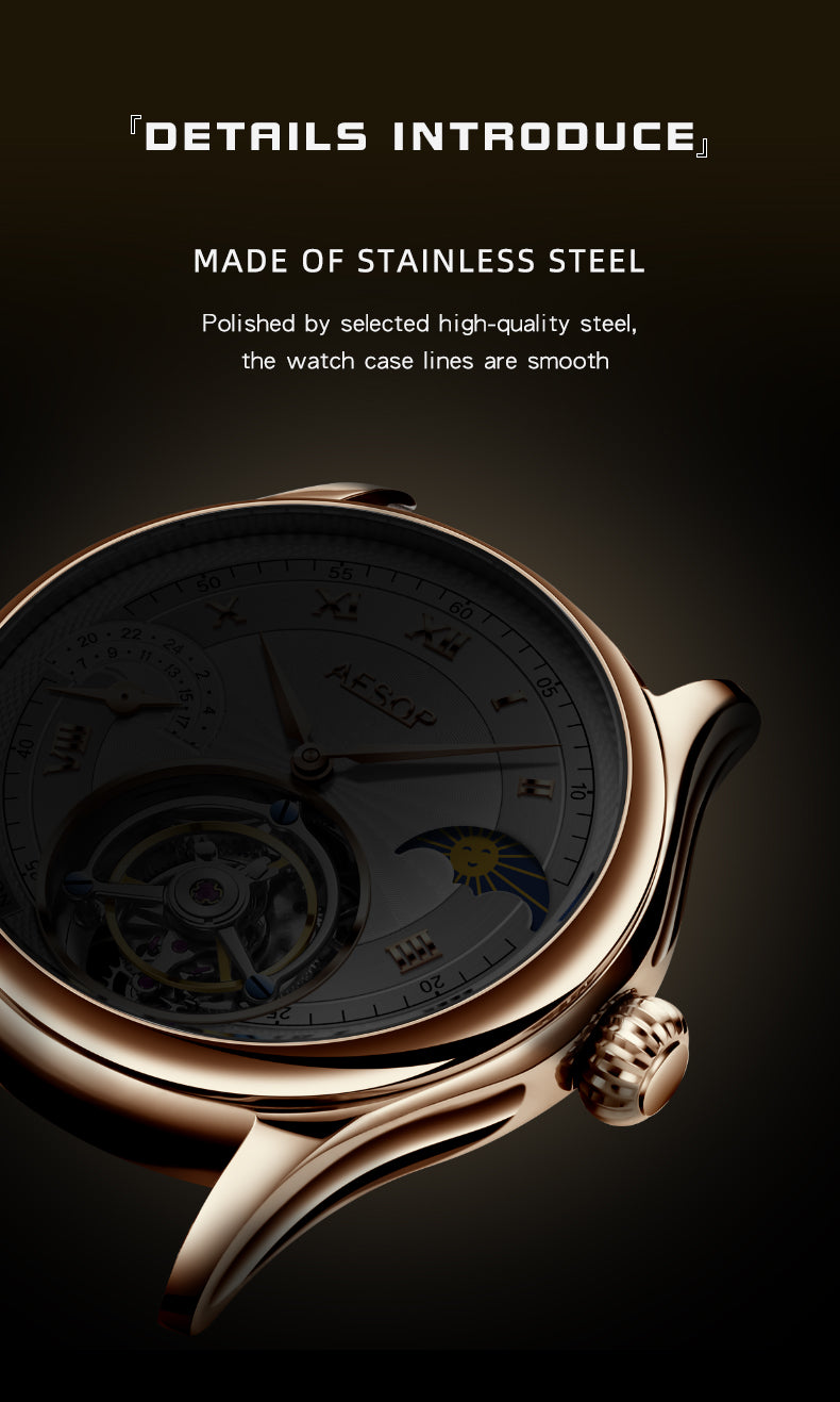 Aesop Original GMT Tourbillon Movement 7027
