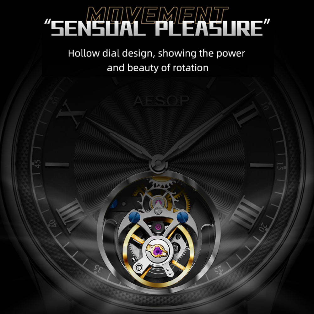 AESOP Original diamond tourbillon movement watch 7041