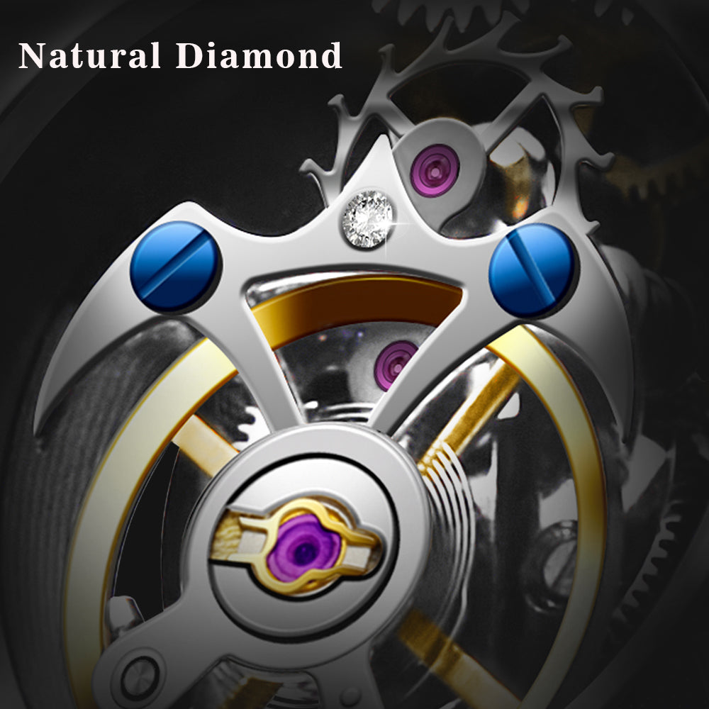 AESOP Original diamond tourbillon movement watch 7041