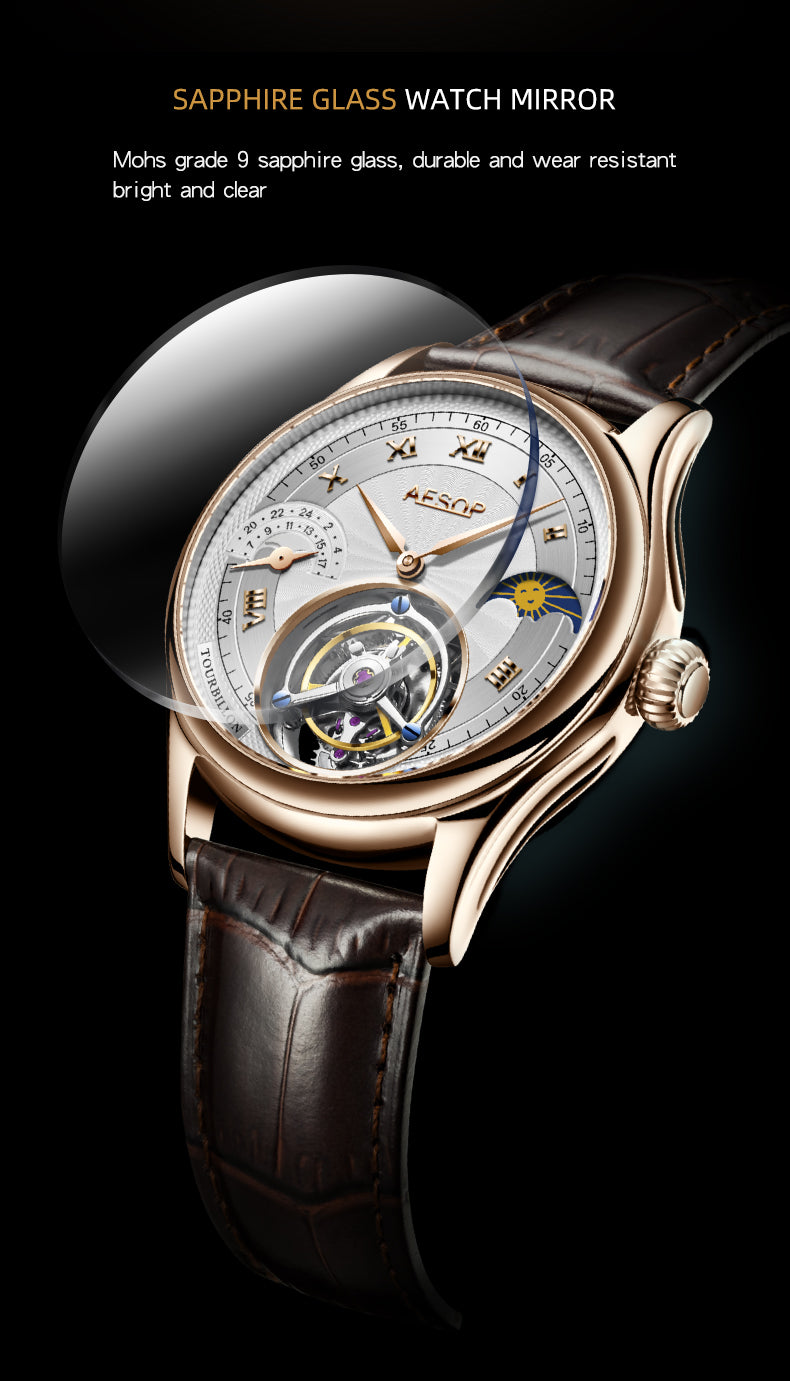 Aesop Original GMT Tourbillon Movement 7027