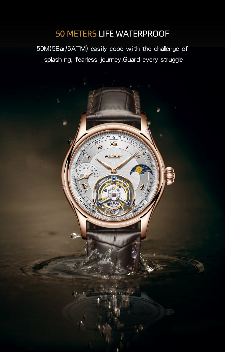 Aesop Original GMT Tourbillon Movement 7027
