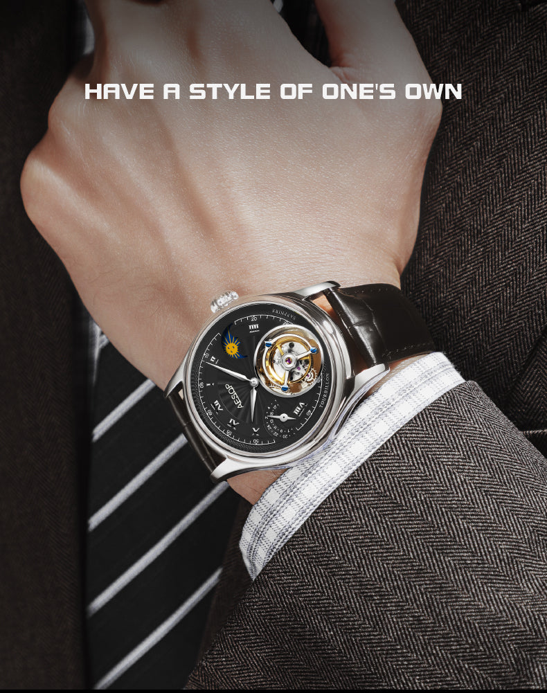 Aesop Original GMT Tourbillon Movement 7027