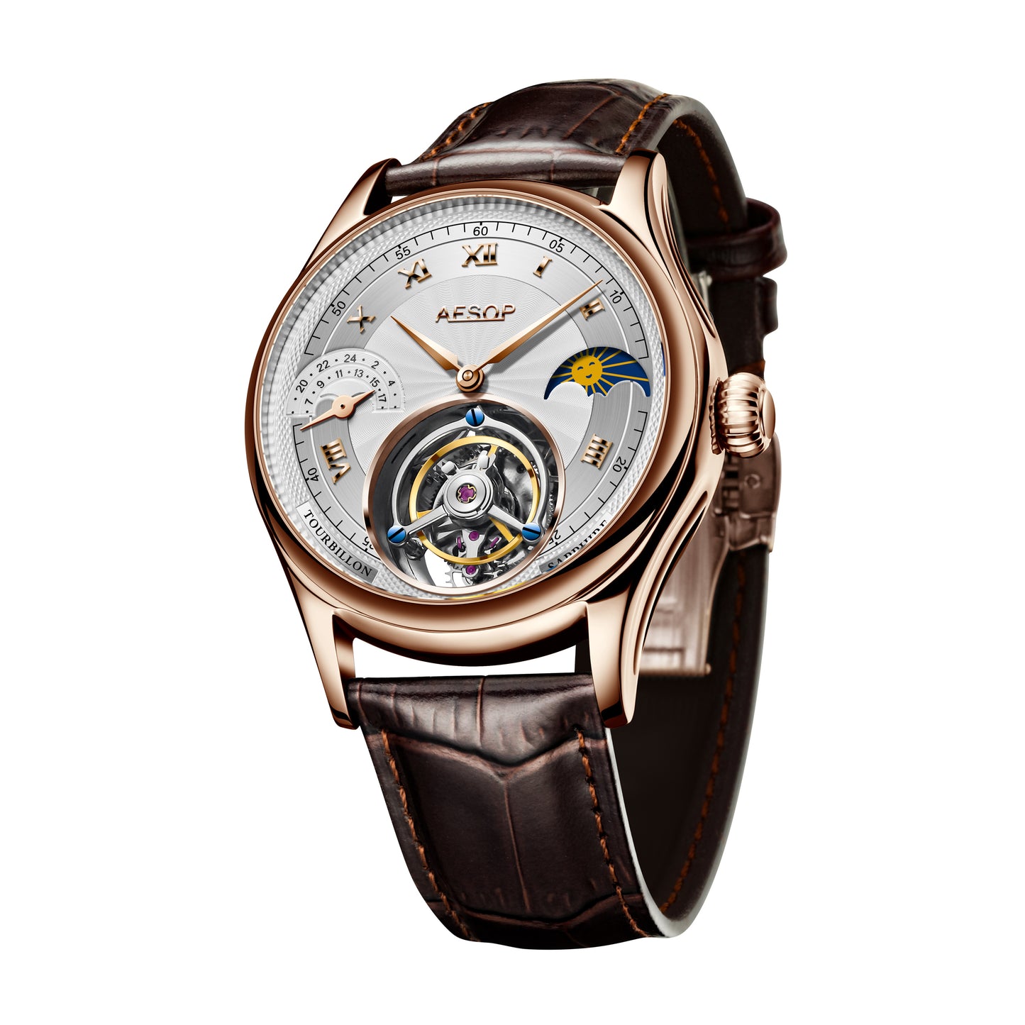 Aesop Original GMT Tourbillon Movement 7027
