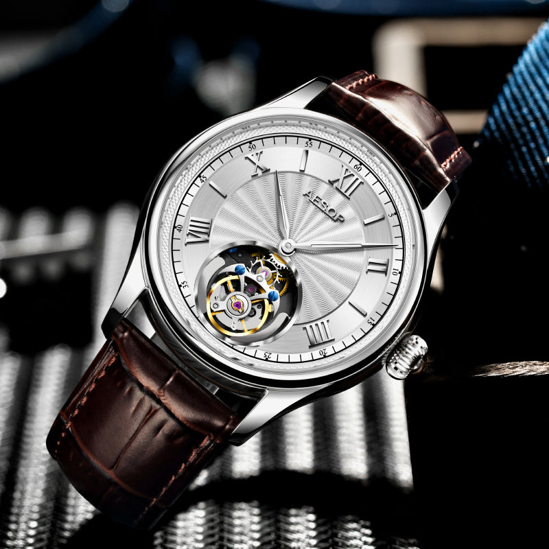 AESOP Original diamond tourbillon movement watch 7041