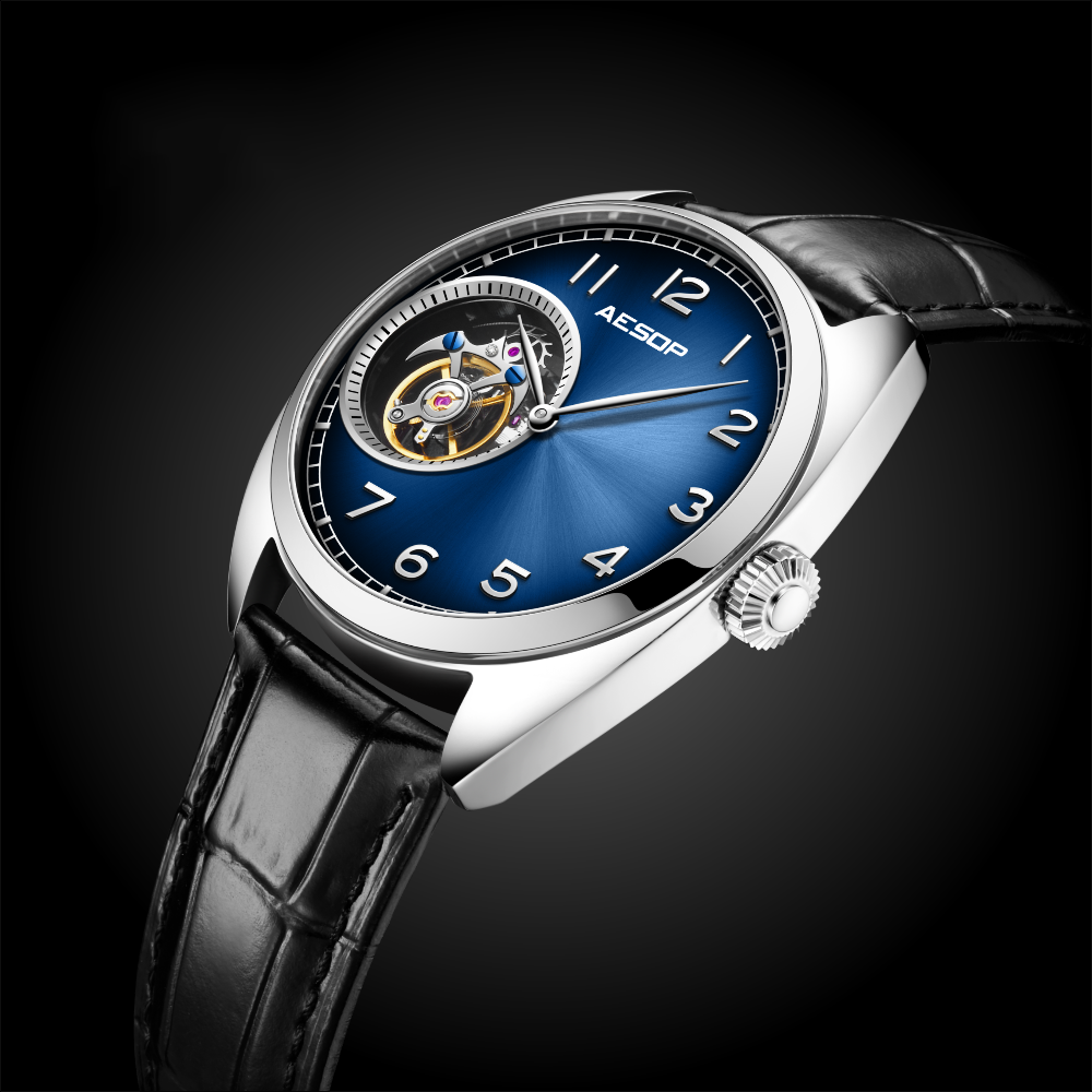 AESOP 9 Clock Original Diamond Tourbillon Movement 7056