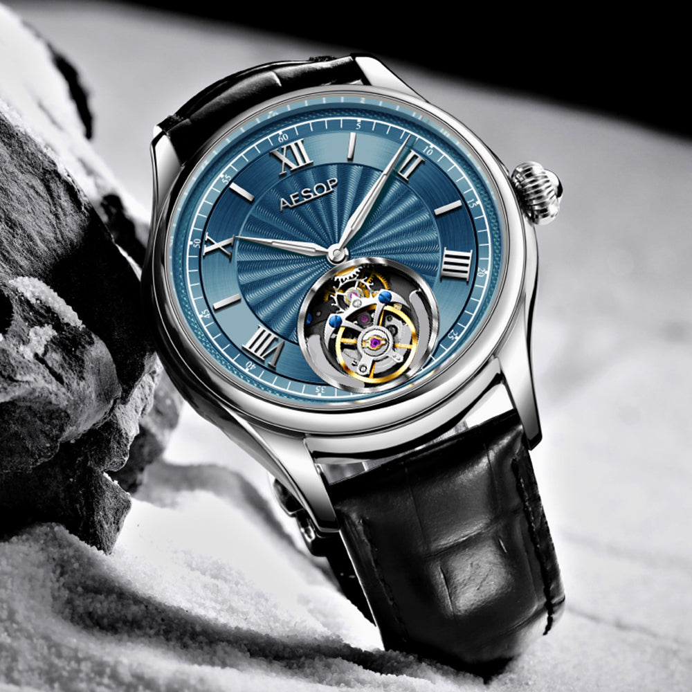 AESOP Original diamond tourbillon movement watch 7041