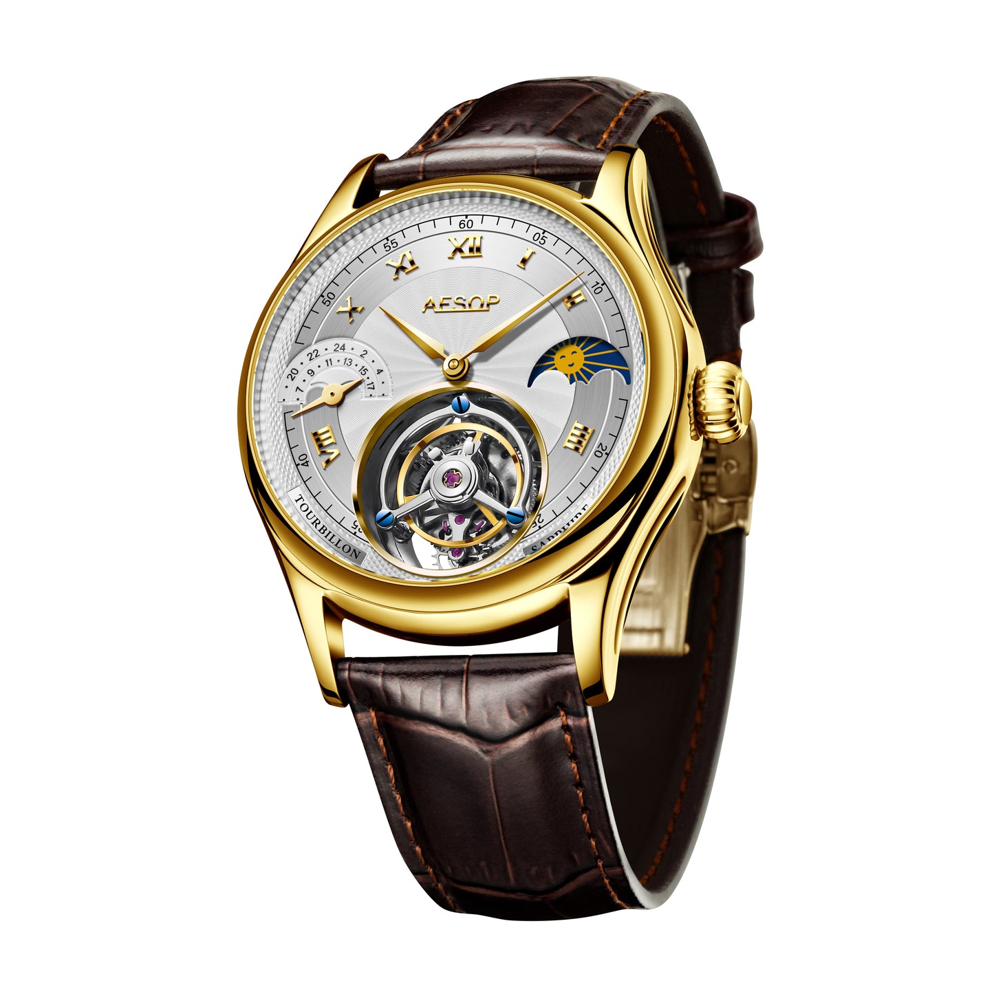 Aesop Original GMT Tourbillon Movement 7027