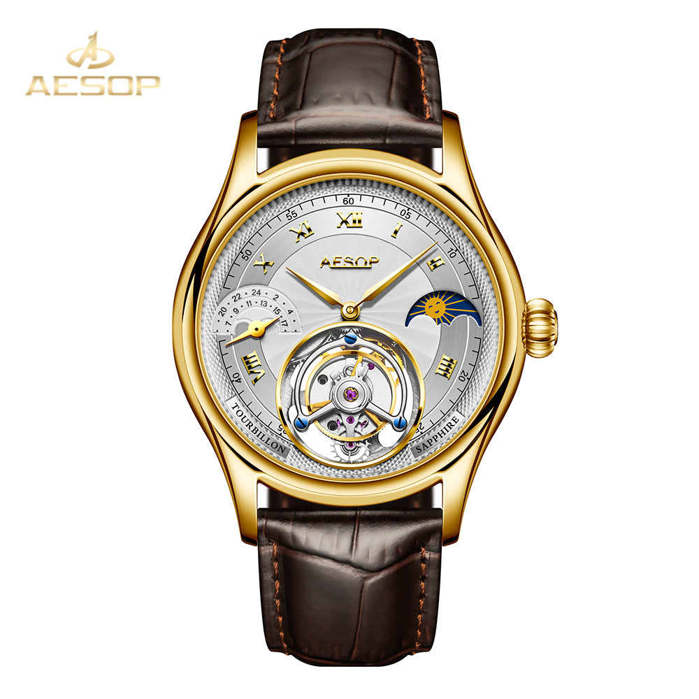 Aesop Original GMT Tourbillon Movement 7027