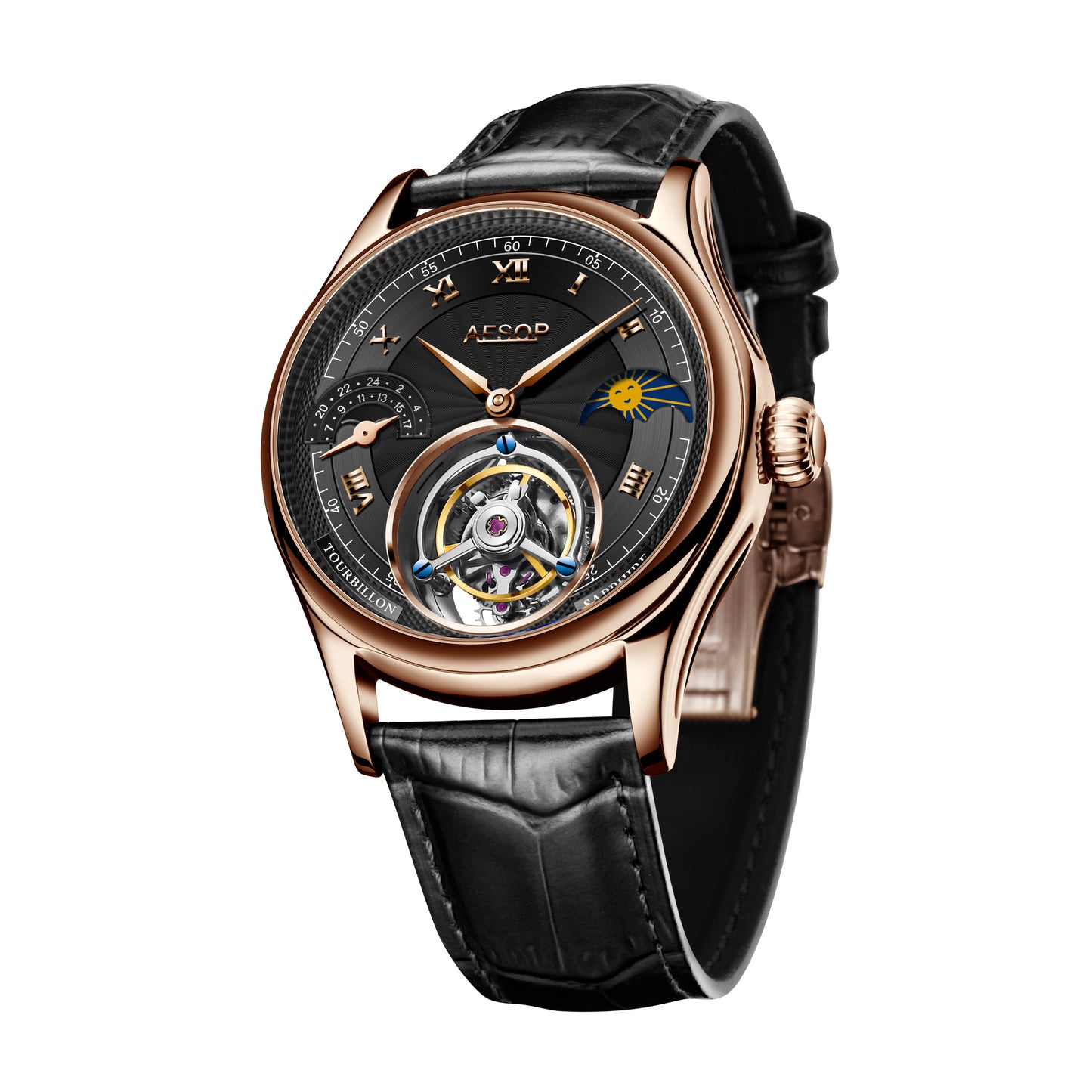 Aesop Original GMT Tourbillon Movement 7027
