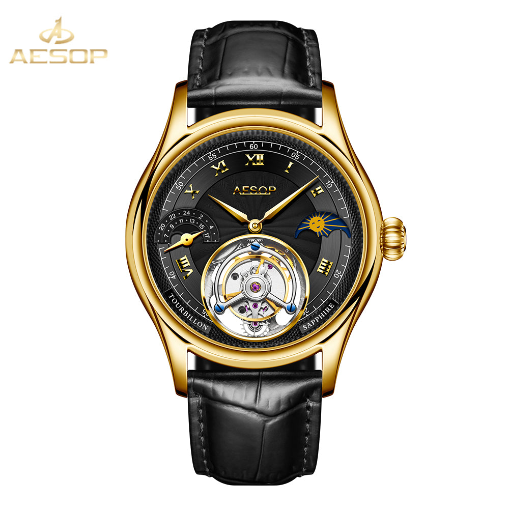 Aesop Original GMT Tourbillon Movement 7027