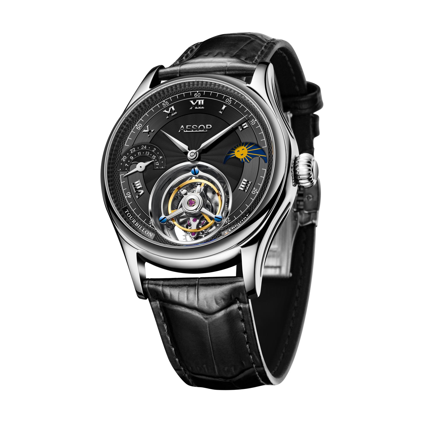 Aesop Original GMT Tourbillon Movement 7027
