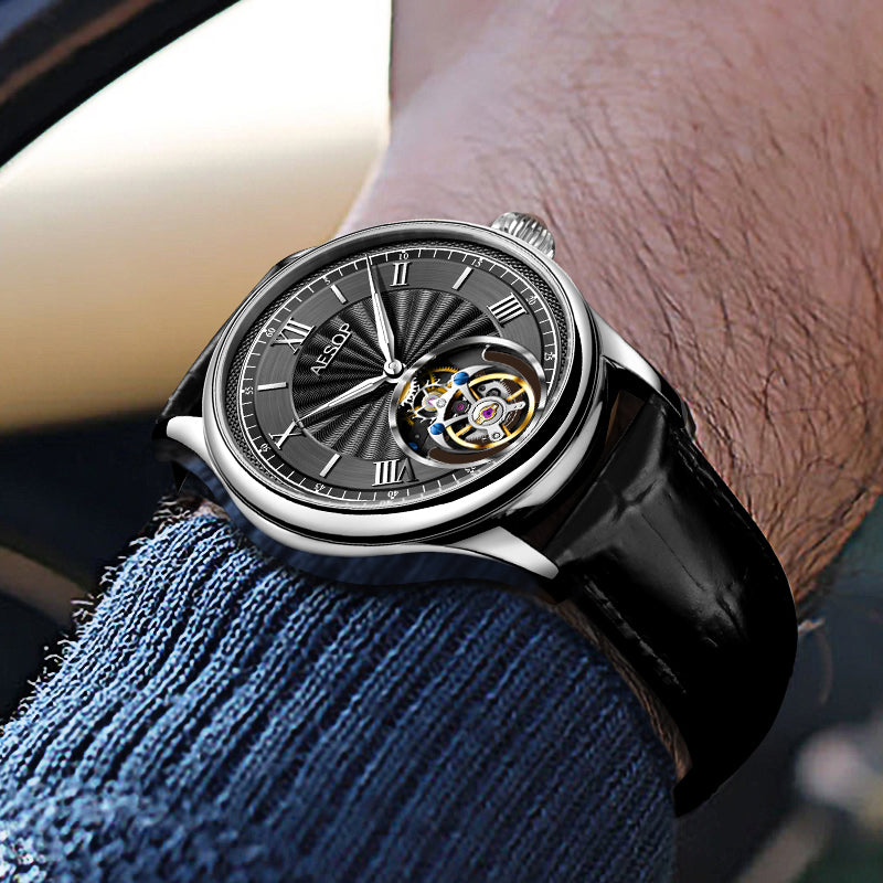 AESOP Original diamond tourbillon movement watch 7041