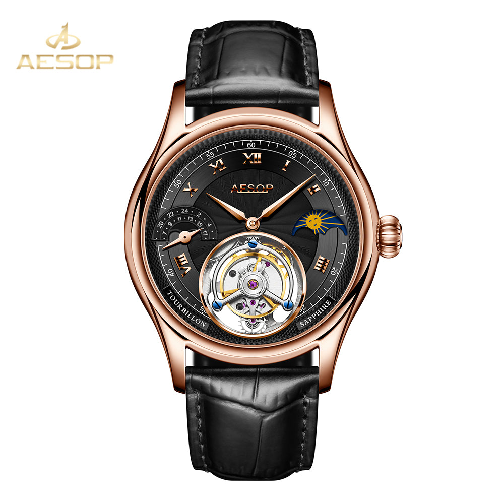 Aesop Original GMT Tourbillon Movement 7027