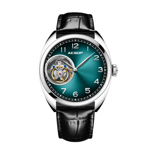 AESOP 9 Clock Original Diamond Tourbillon Movement 7056