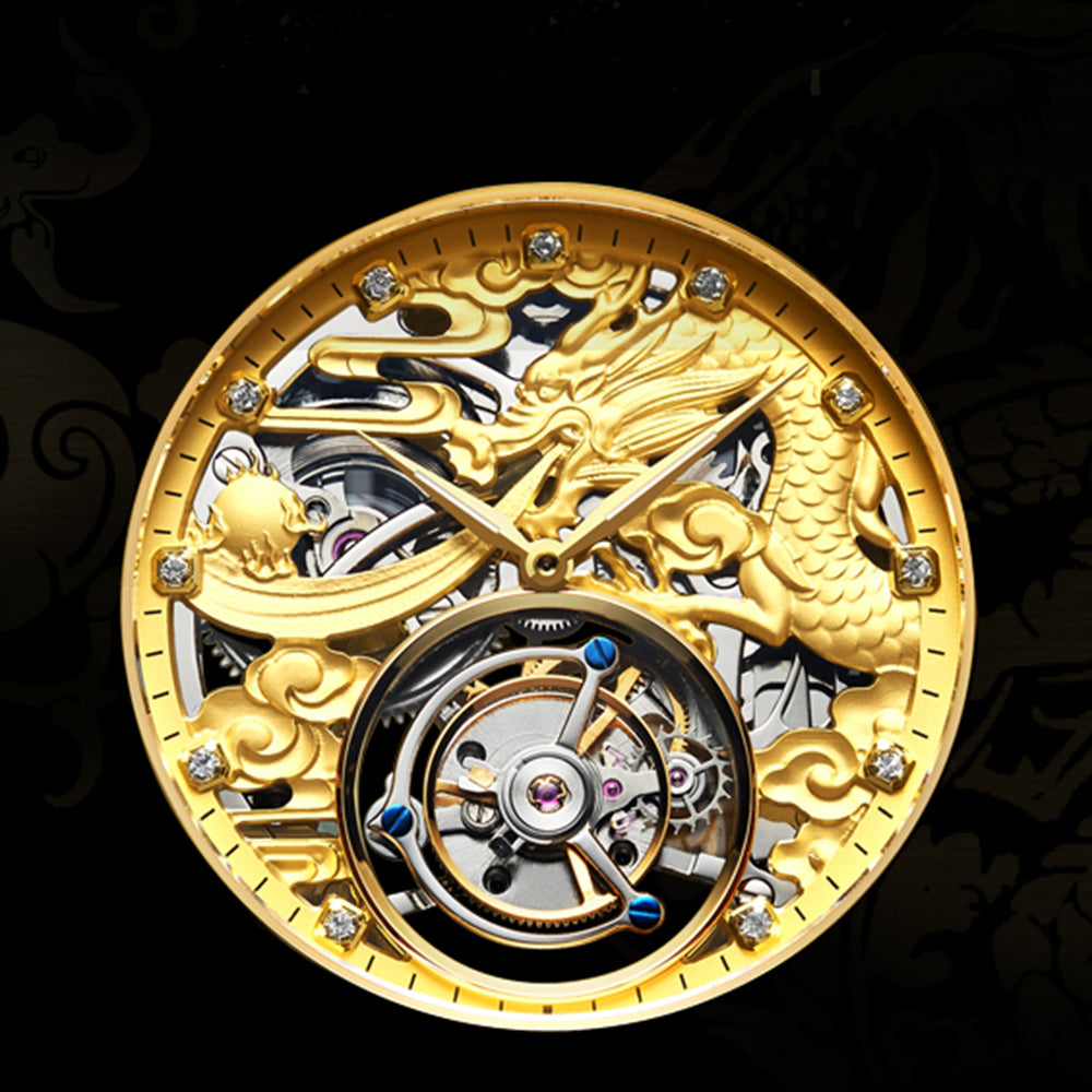AESOP Zodiac Tourbillon Watch Mascot Gragon 7002
