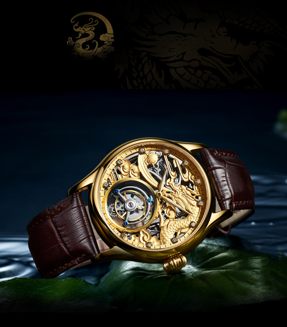 AESOP Zodiac Tourbillon Watch Mascot Gragon 7002